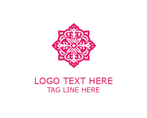Luxury Ornamental Frame Logo
