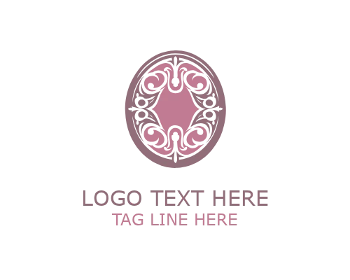 Luxury Ornamental Scroll Logo