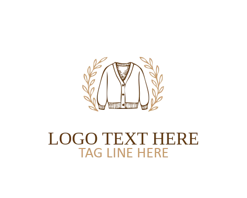 Luxury Outline Clothing Logo