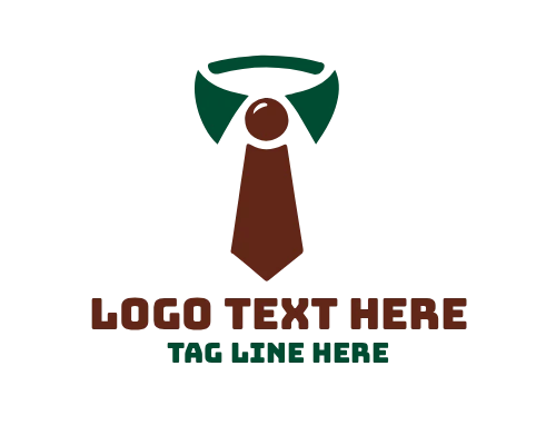 Luxury Pattern Tie Fashion Logo