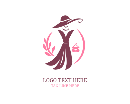 Luxury Profile Lady Logo