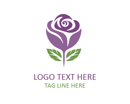 Luxury Rose Gold Style Logo