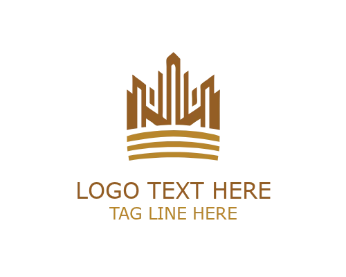 Luxury Signature Crown Logo