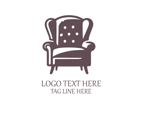Luxury Sofa Logo for Premium Furniture and Upscale Interior Brands