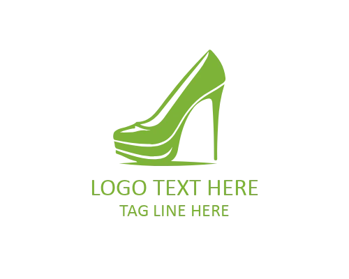 Luxury Stiletto Heel Logo for Premium Women Fashion Brands