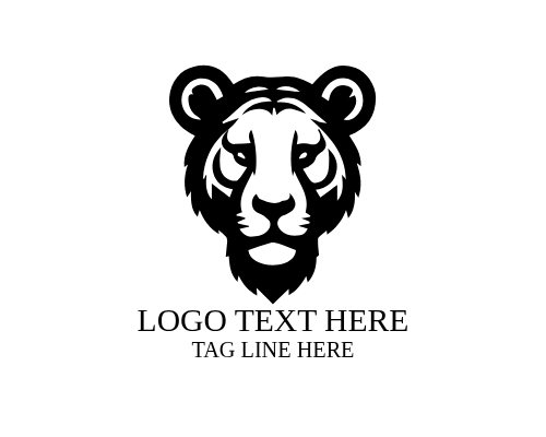 Luxury Tiger Emblem Logo