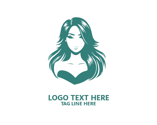  Luxury Women Hair Logo