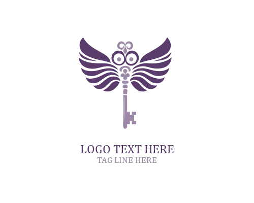 Magic Unlock Wings Key Logo