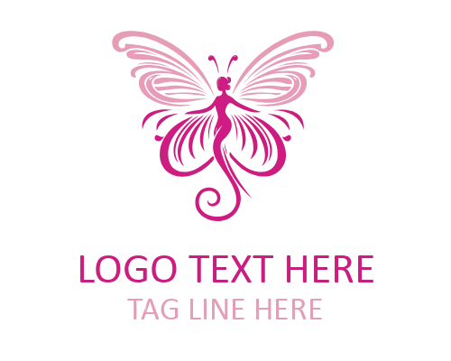  Magic Wand Fairy Vintage Flat Logo