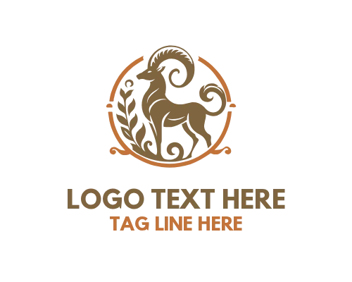 Magical Deer of the Enchanted Forest Logo