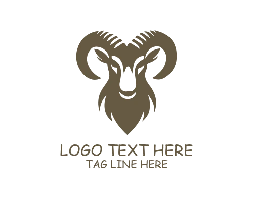 Majestic Antlers Deer Logo