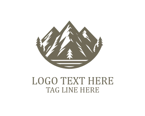 Majestic Mountain Logo for Nature and Adventure Branding