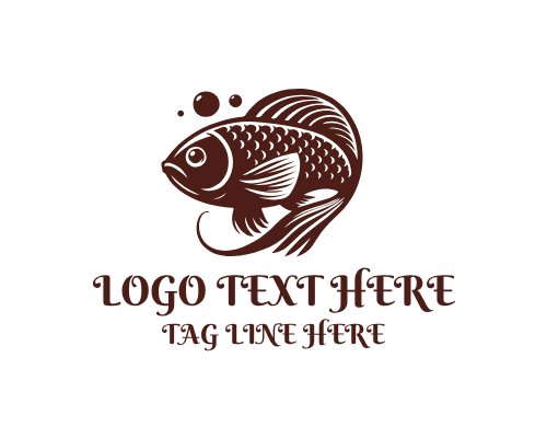 Marine Fish Logo