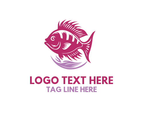 Marine Fish Logo