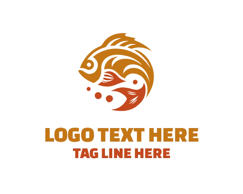 Marine Fish Logo