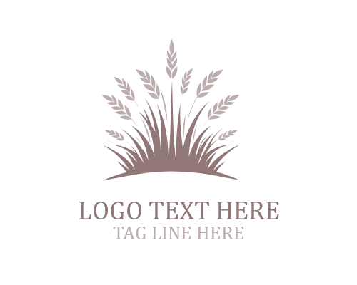 Meadow Grass Logo for Nature Inspired Brands