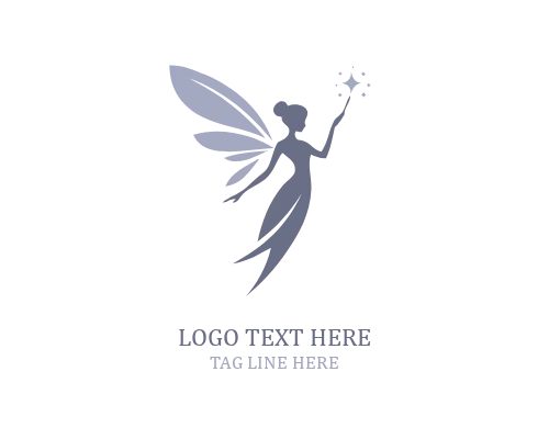 Meadow Spirit Fairy Logo