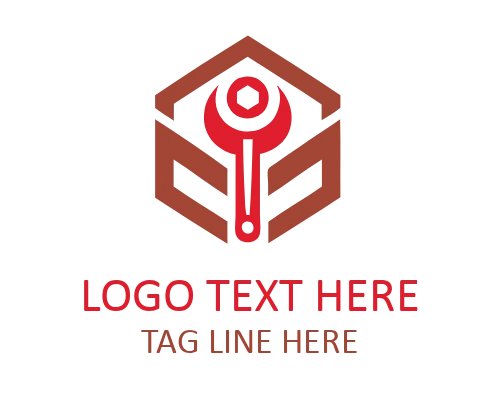 Mechanic Engine Gear Logo