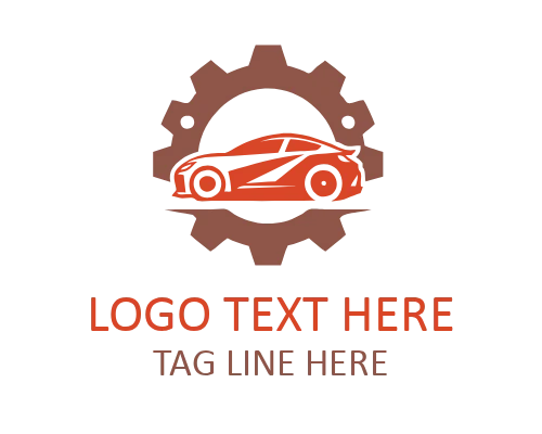 Mechanic Garage Stamp Badge