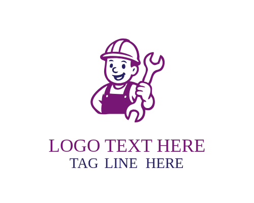 Mechanic Mascot Logo