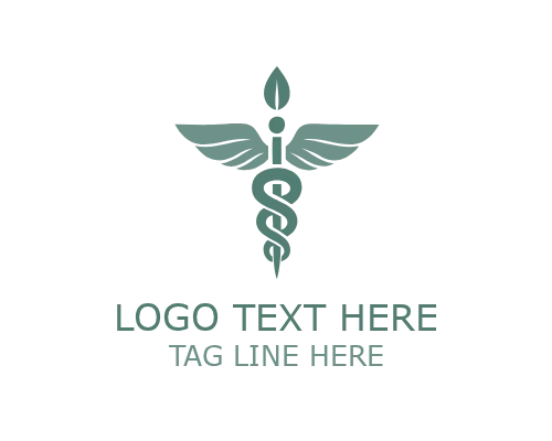 Medical Caduceus Trust Care Logo