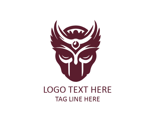 Medical Mask Flat Logo for Healthcare and Wellness Brands