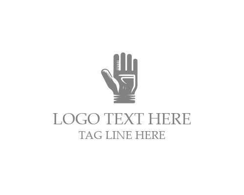 Medical Safety Gloves Logo