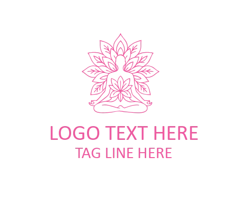 Meditation Flow Line Logo