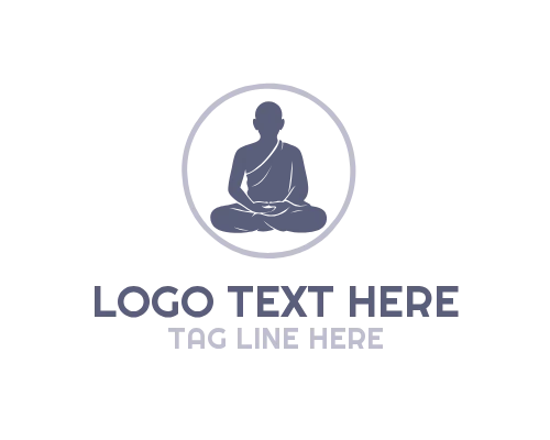 Meditation Yoga Luxury Logo