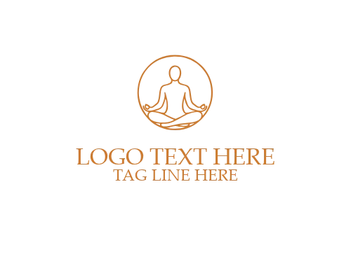 Meditation Yoga Sacred Geometry Logo