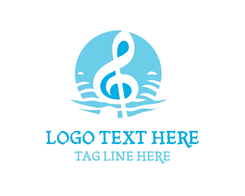 Melody Vinyl Record Retro Logo