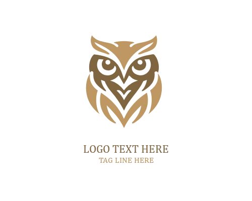 Mentor Emblem Owl Logo