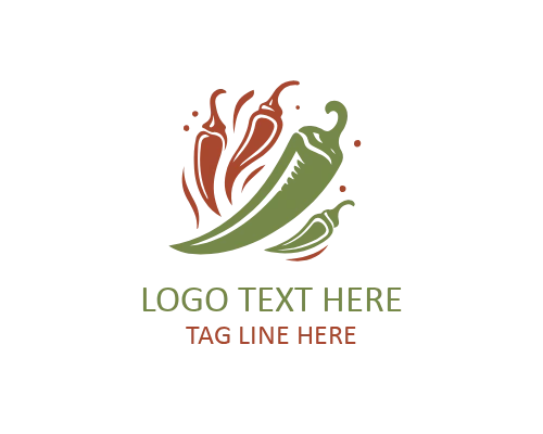Metal Fire Chili Logo for Bold Brands
