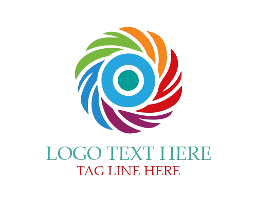 Metallic Chrome Shutter Lens Logo