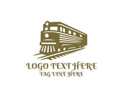 Metro Train Design Logo