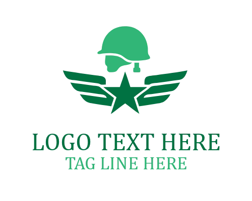 Military green Logo