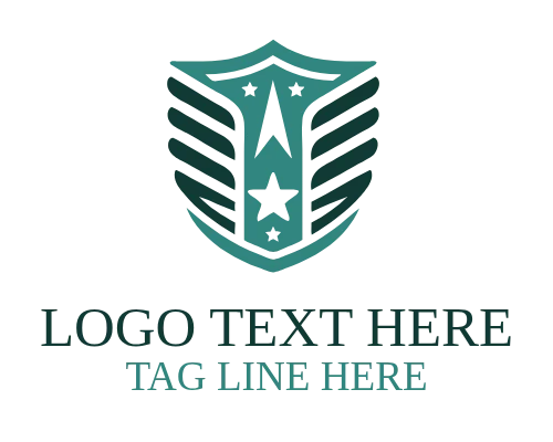 Military Shield Logo
