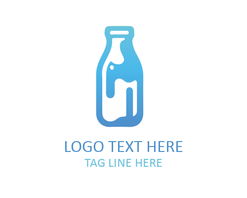 Milk Carton Logo Design
