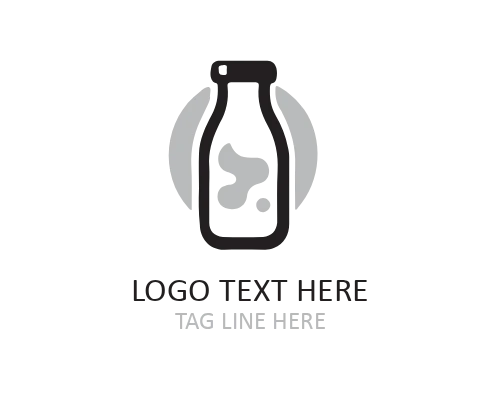 Milk Cup Logo Design