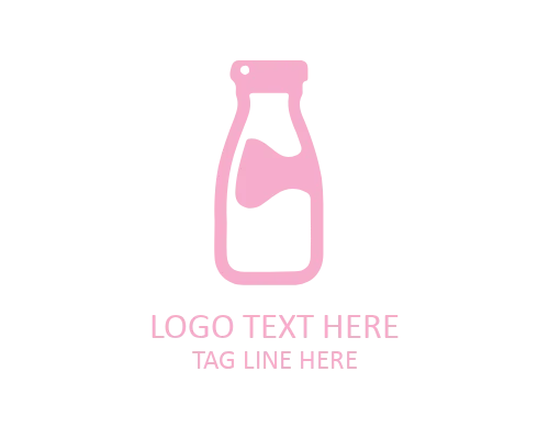 Milk Drop Logo Design