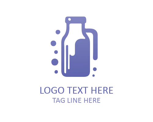 Milk Splash Logo Design