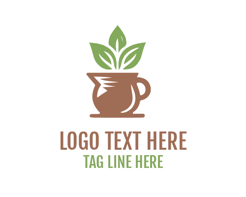 Mini Plant Pot Garden Logo