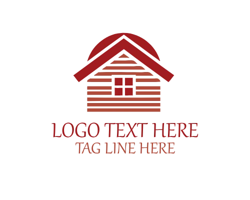 Minimal Abstract Roofing Logo for Clean Construction Branding