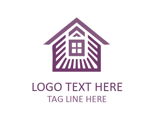 Minimal Abstract Step Roof Logo for Modern Construction Brands
