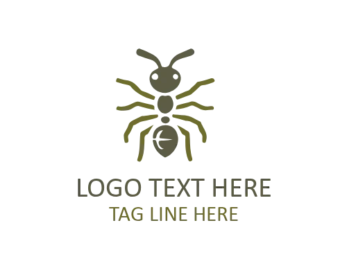 Minimal Ant Symbol Logo