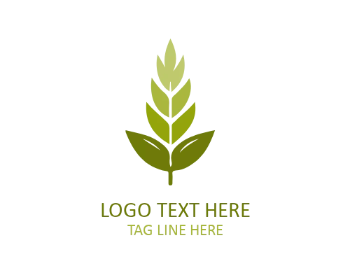 Minimal Autumn Leaf Circle Logo for Modern Brands