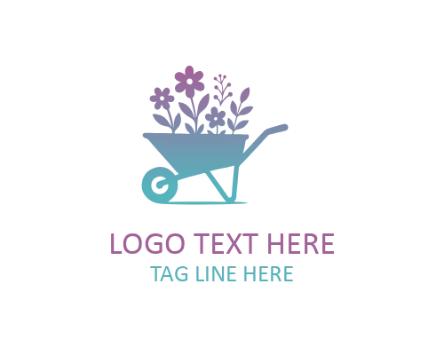 Minimal Barrow Gardening Logo for Clean Landscaping Brands and Modern Identity