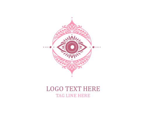 Minimal Boho Eye Logo