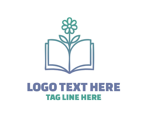 Minimal Botanical Flower Logo