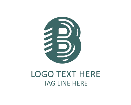Minimal Brandmark Letter B Logo for Clean Identity